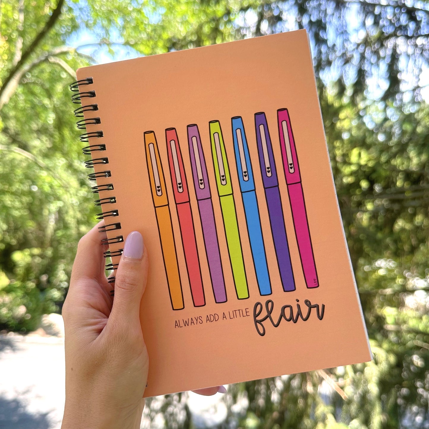 Flair Pens Spiral Notebook