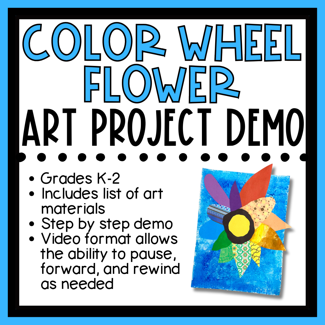 Color Wheel Flower (Grades K-2)
