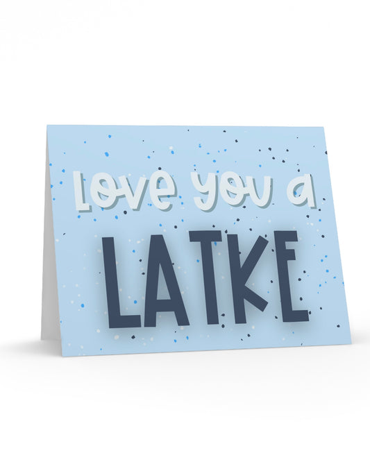 Latke Greeting Card
