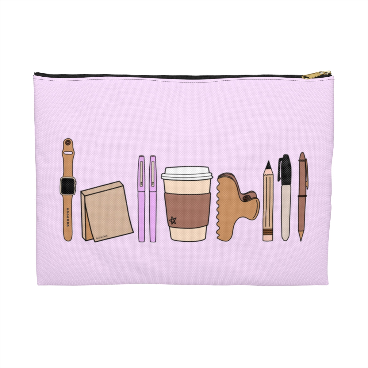 Work Doodles Pouch