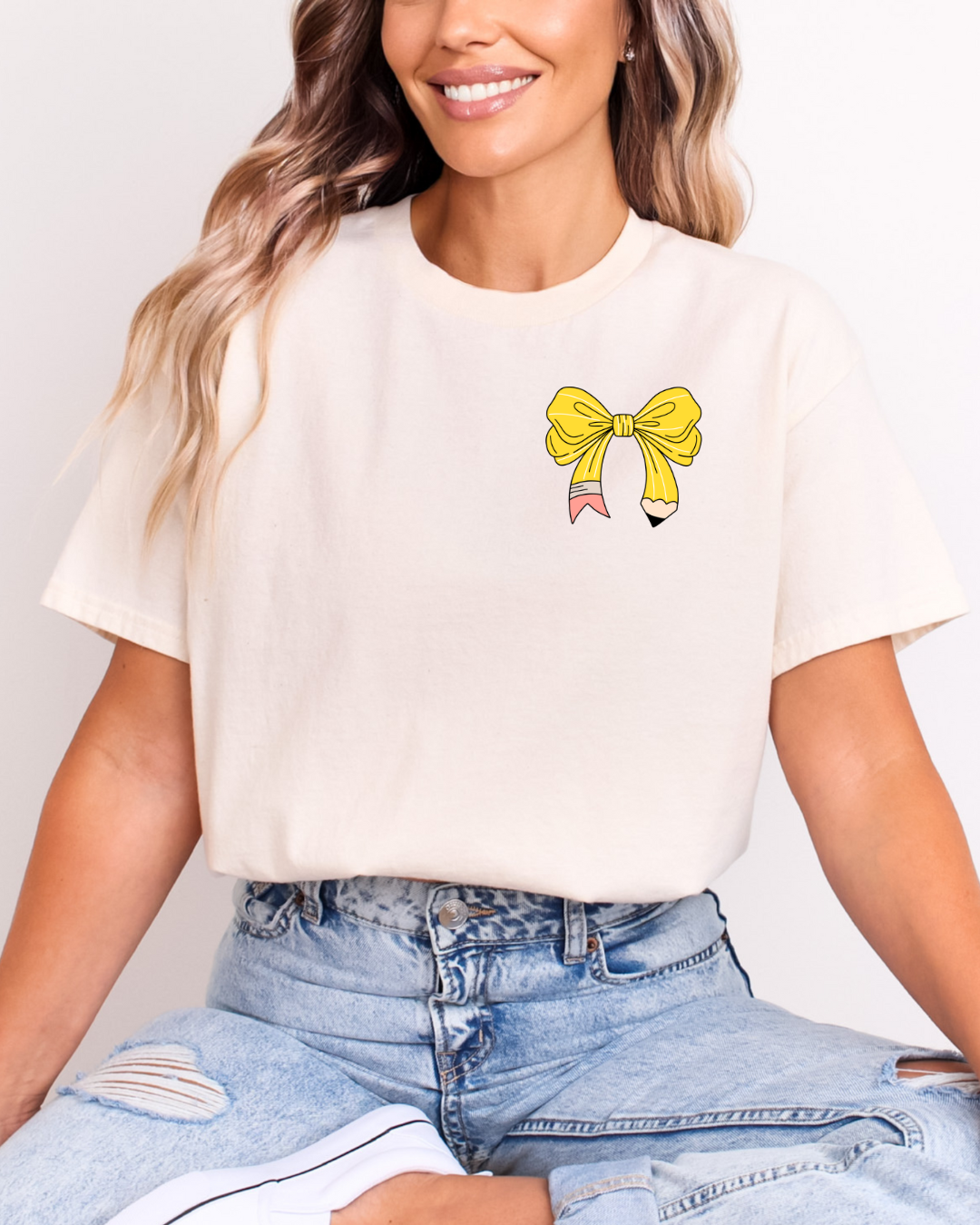 Pencil Bow Tee
