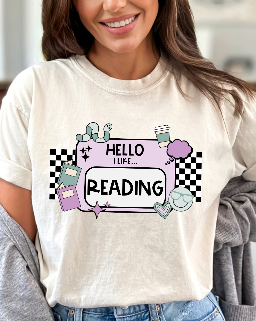 Hello Reading Tee