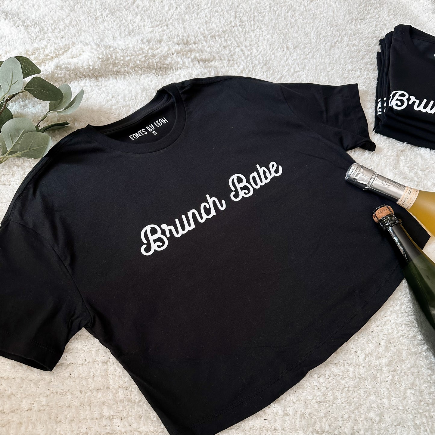 Brunch Babe Crop Tee