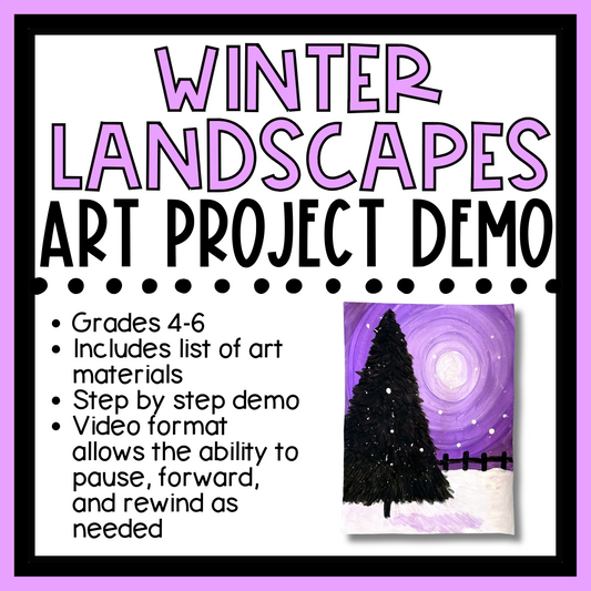 Winter Landscapes (Grades 4-6)