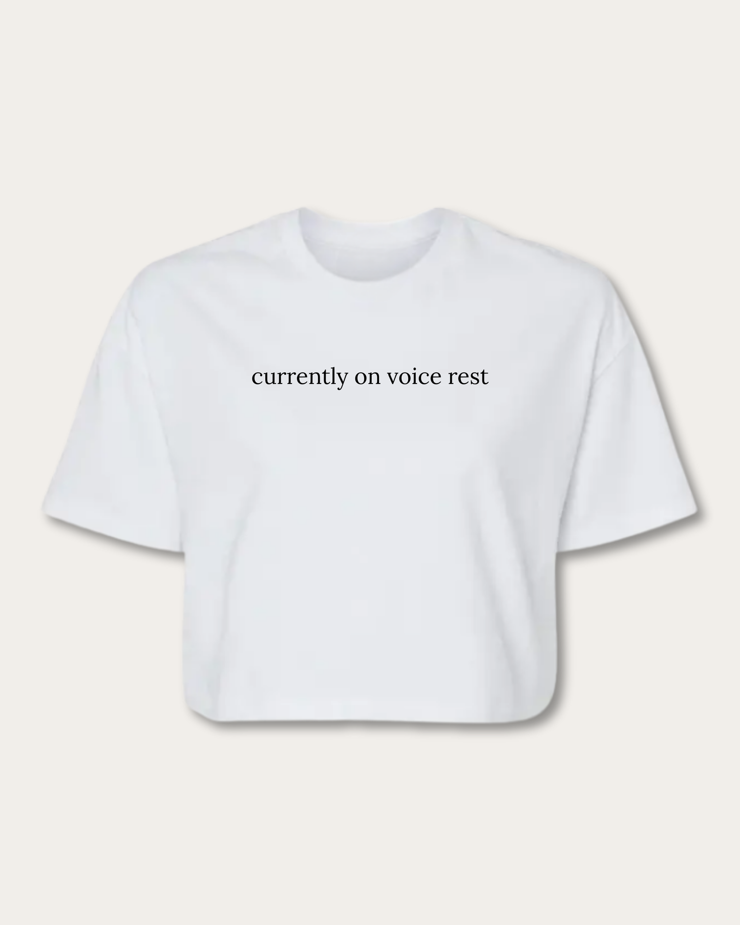 CURRENTLY ON VOICE REST