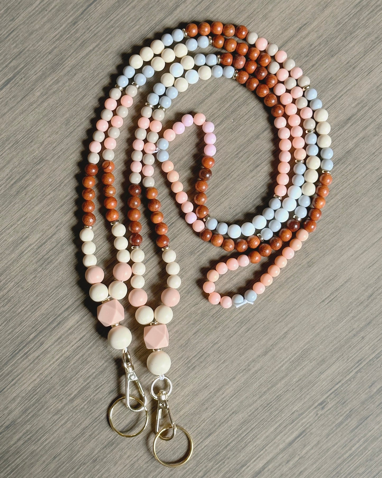 Just Peachy Lanyard (Non-Stretch)