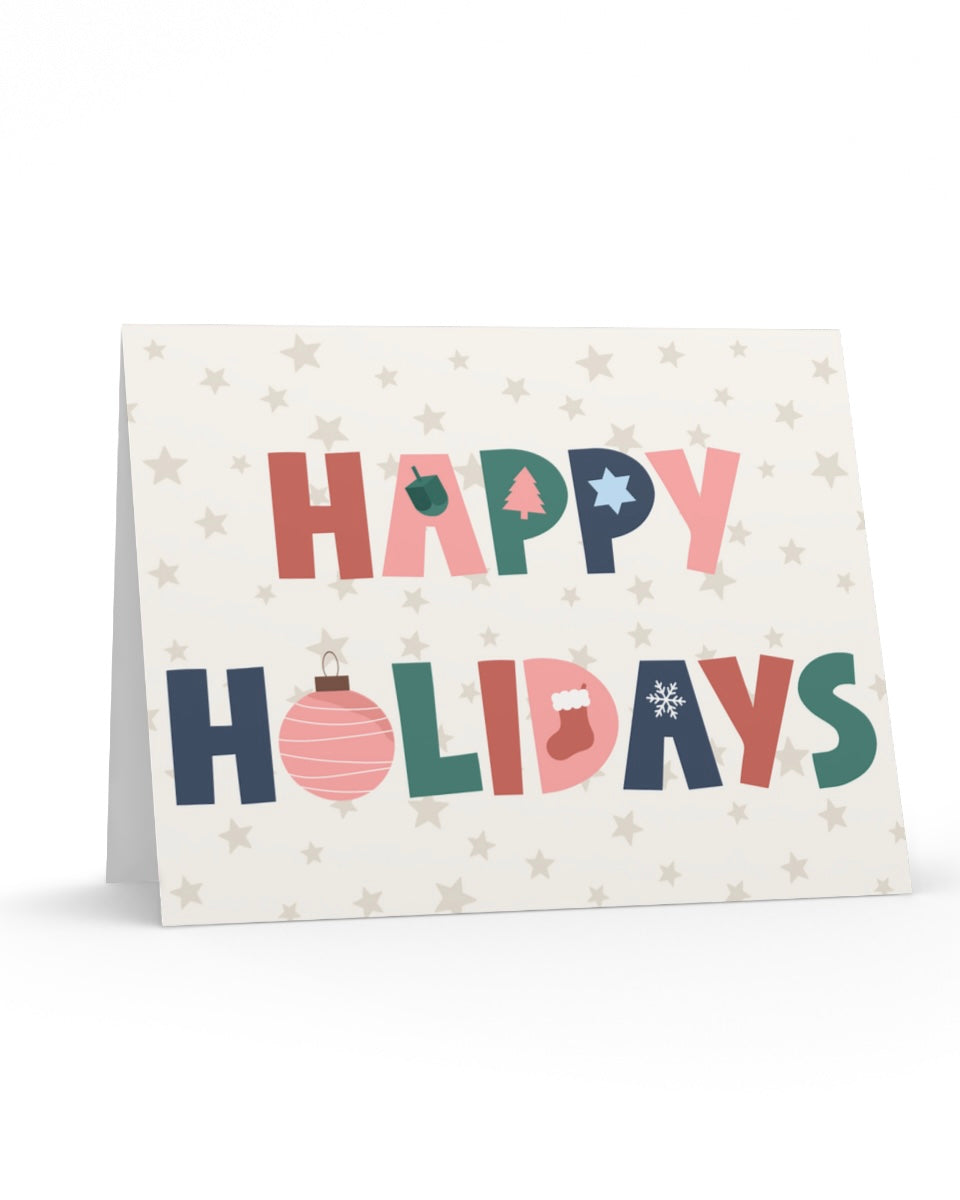 Happy Holidays Greeting Card