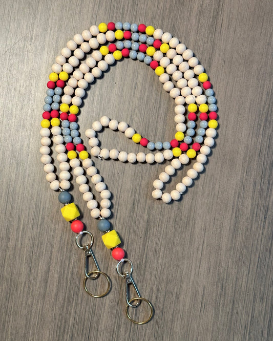 Red + Yellow Lanyard (Non-Stretch)