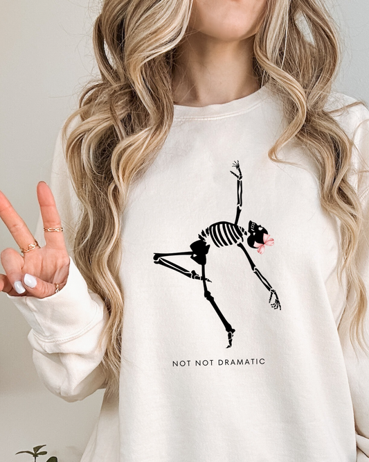 Dramatic Skeleton Sweatshirt