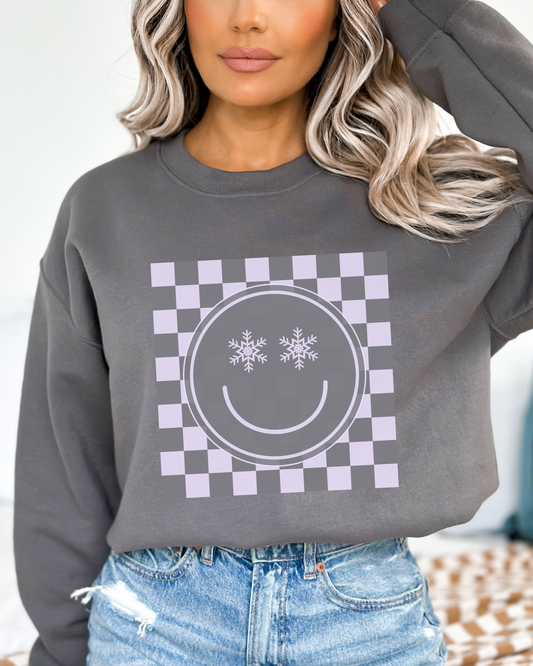 Snowy Smiley Sweatshirt