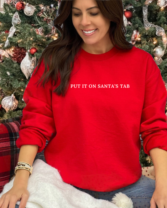 Santa’s Tab Sweatshirt