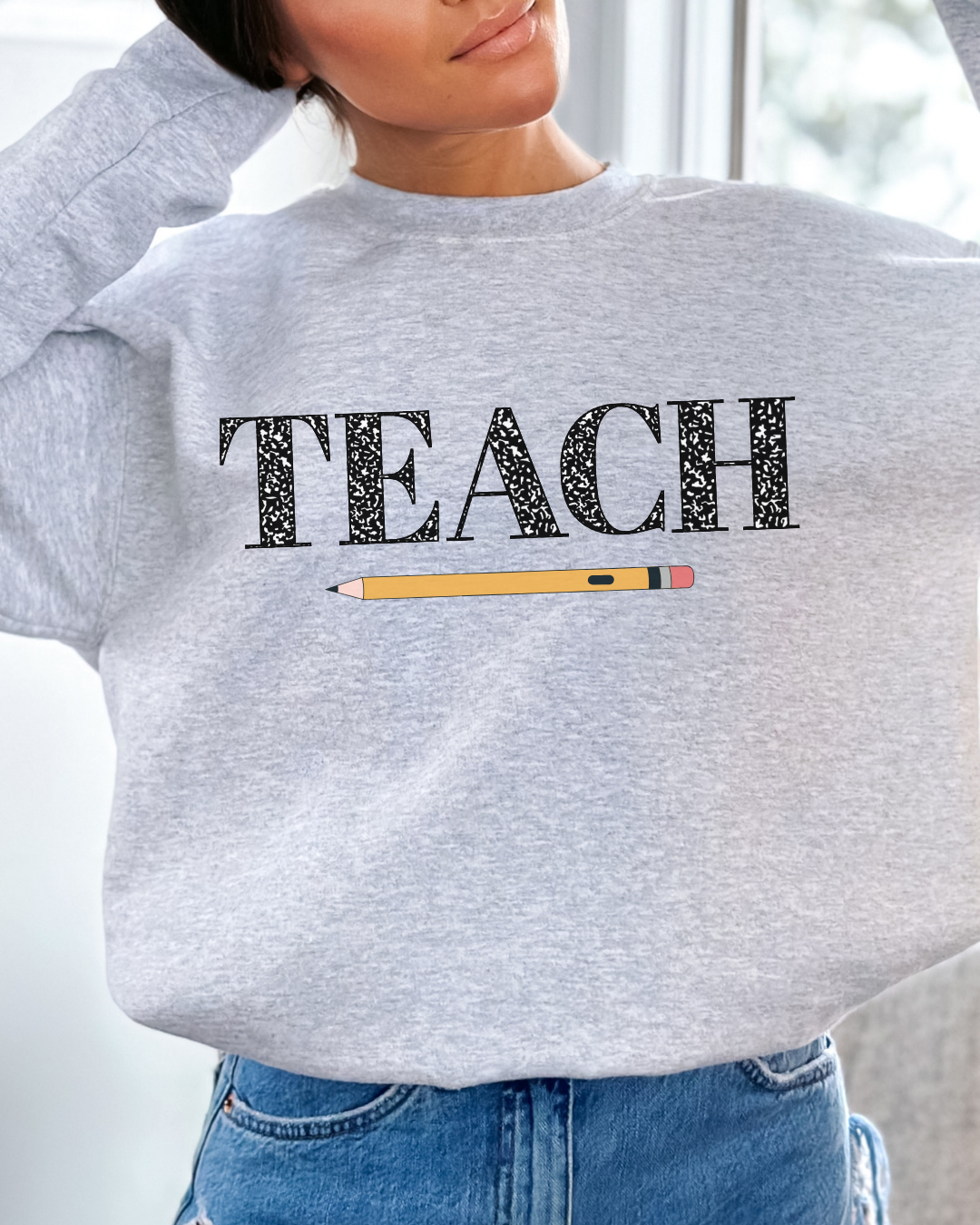 Teach Notebook Sweatshirt