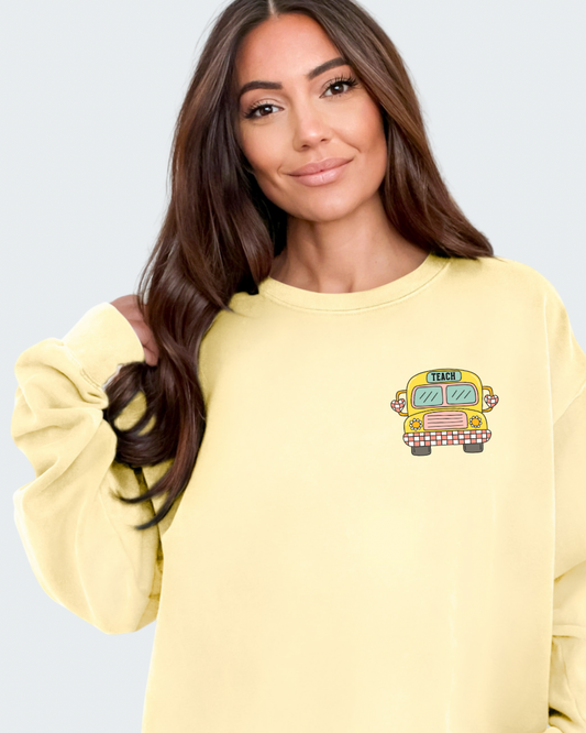 School Bus Sweatshirt