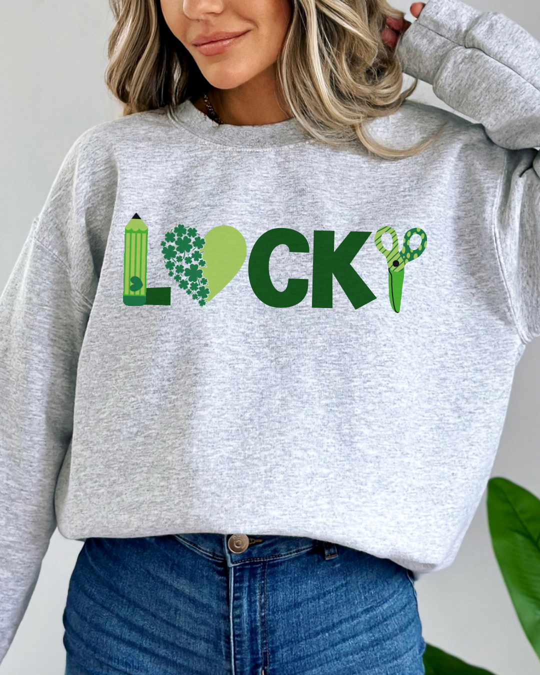 Lucky Teacher Sweatshirt