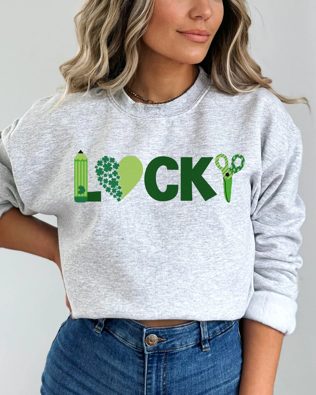 Lucky Teacher Sweatshirt