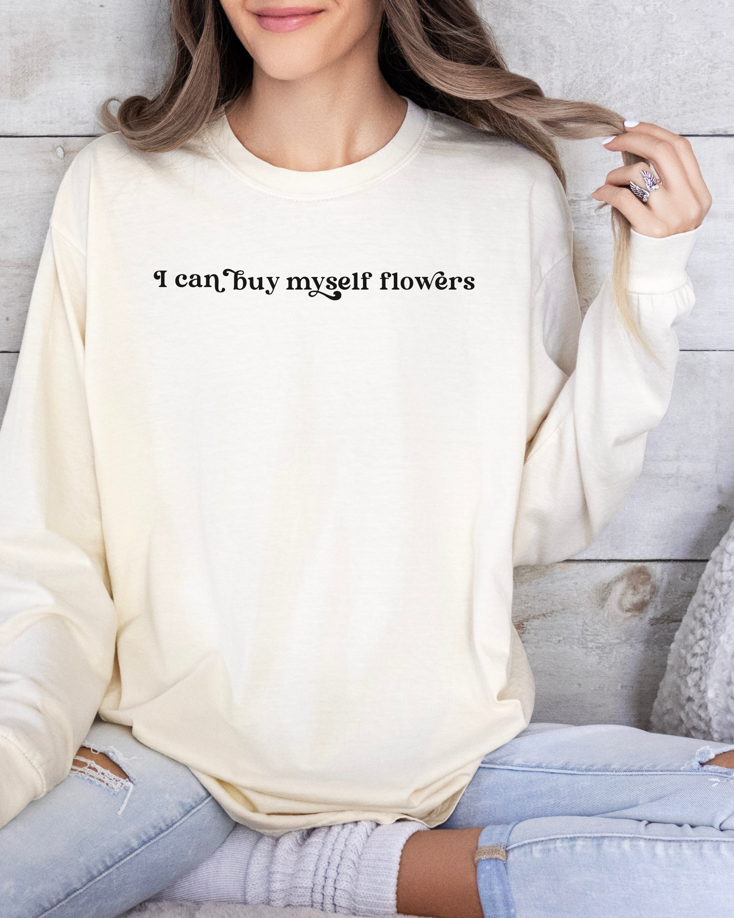 Buy Myself Flowers Sweatshirt